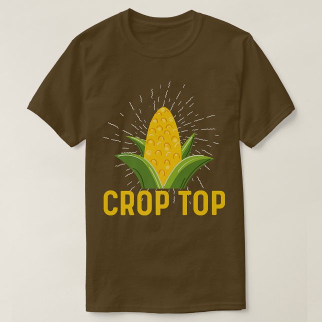 Crop Top Corn Healthy Vegetable  (Design vorne)