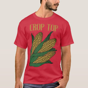 Crop Top Mais Funny Bauer Cool Vintag gestört