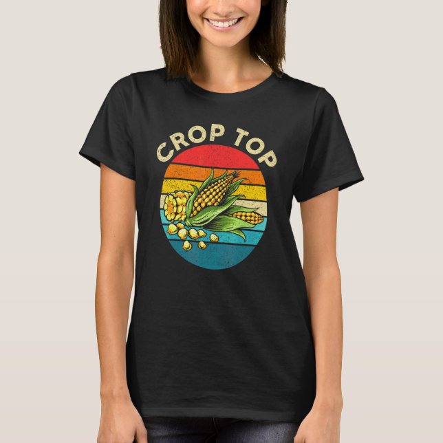Crop Top Maisbauer   Mais (Vorderseite)