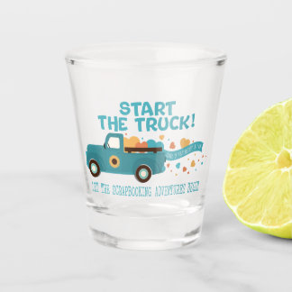 CROPTOBERFEST 2024 Shot Glass - Start des LKW B Schnapsglas