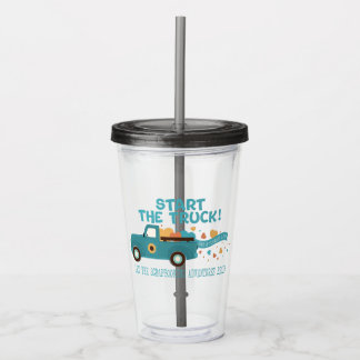 CROPTOBERFEST 2024 Tumbler - Starten Sie den LKW B Acryltrinkbecher