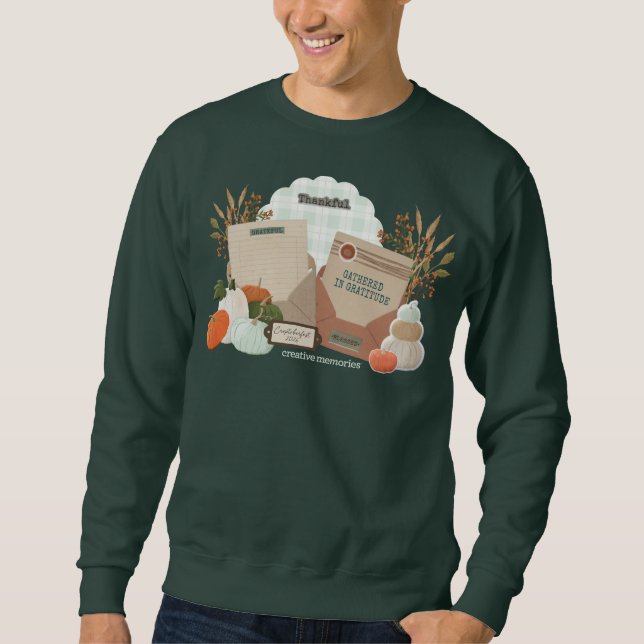 Croptoberfest 2026 Sweatshirt Herren Basic (Vorderseite)
