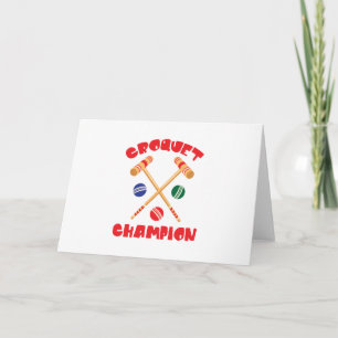 Croquet Champion Karte