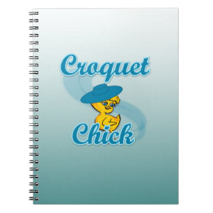 Croquet Chick #3 Notizblock