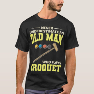 Croquet Indoor Outdoor Players Vater Großarlberg T-Shirt