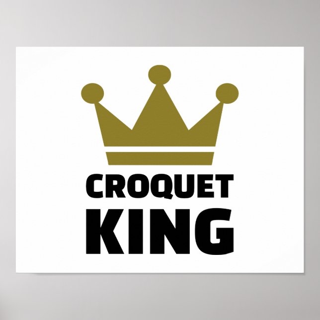Croquet King Champion Poster (Vorne)
