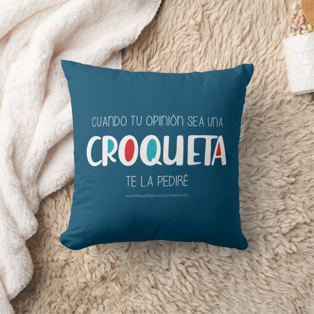 Croqueta Kissen (Decke)