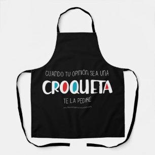 Croqueta Schürze