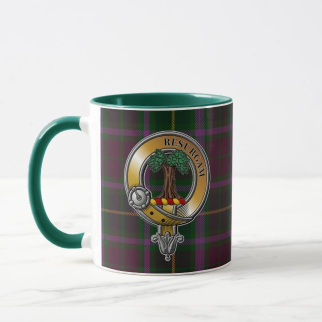 Crosbie Tartan & Abzeichen Tasse (Links)