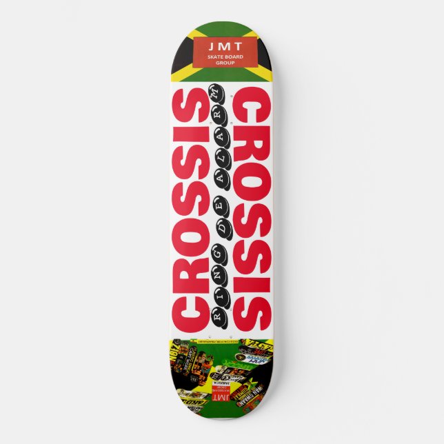 CROSIS JMT 8 1/4" Skateboarddecke Skateboard (Vorderseite)