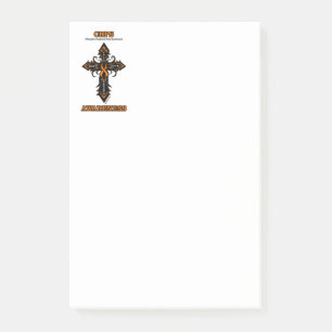 Cross/Awareness.. CRPS Post-it Klebezettel