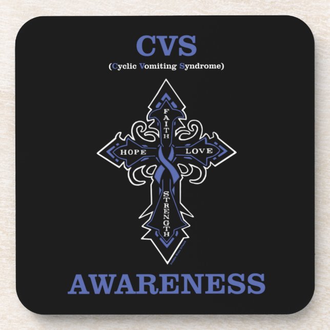 Cross/Awareness..CVS Getränkeuntersetzer (Vorderseite)