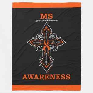 Cross/Awareness...MS Fleecedecke