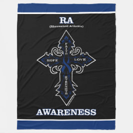 Cross/Awareness..RA Fleecedecke