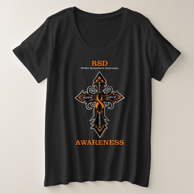 Cross/Awareness...RSD Große Größe T-Shirt (Design vorne)