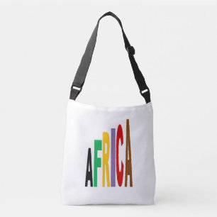 Cross Body Bag Medium DESIGN AFRIKA Tragetaschen Mit Langen Trägern