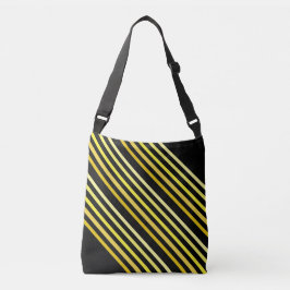 Cross Body Bag - Schatten der gelben, diagonalen S Tragetaschen Mit Langen Trägern