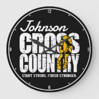 Cross Country ADD TEXT Runner Running Team Player