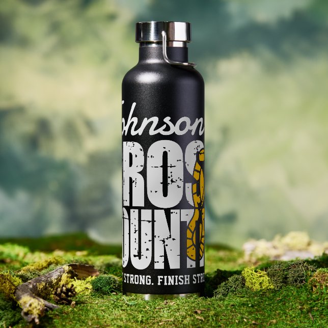 Cross Country ADT TEXT Runner, der Team Player läu Trinkflasche (Außenbereich)