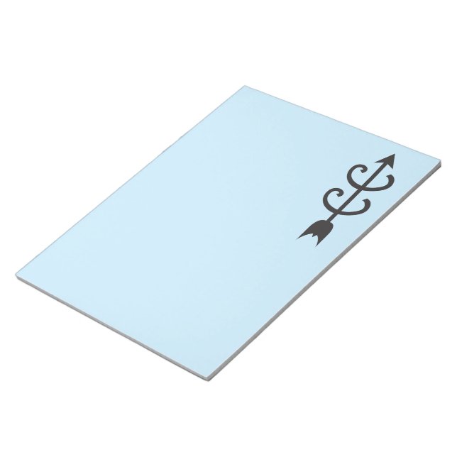 Cross Country Arrow-Symbol Notizblock (angewinkelt)