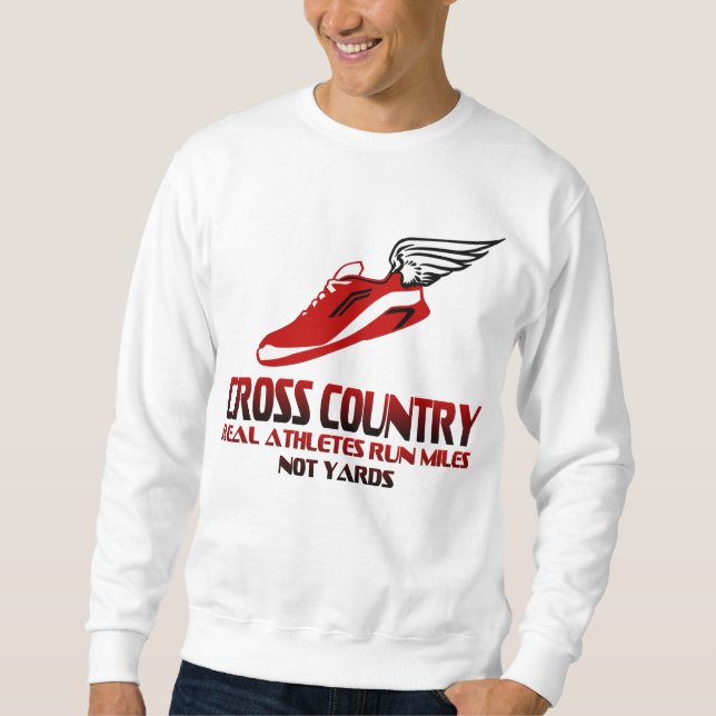 Cross Country-Betrieb Sweatshirt (Vorderseite)