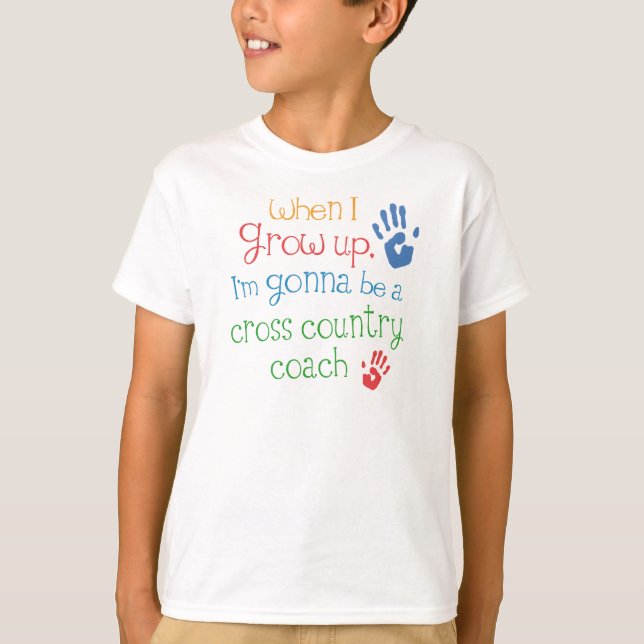 Cross Country Coach (Future) Säugling Baby T - Shi T-Shirt (Vorderseite)