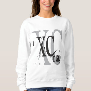 Cross Country, der XC laufen lässt Sweatshirt