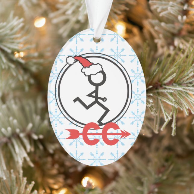 Cross Country Holiday Runner © Ornament (Baum)