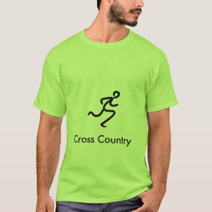 Cross Country-Läufer T-Shirt