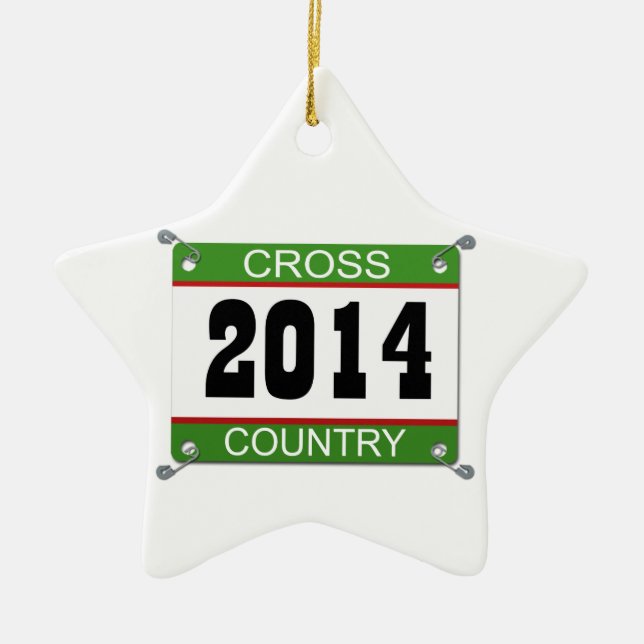 Cross Country Ornament - 2014 (Vorne)