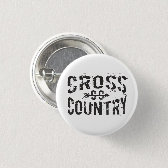 Cross Country Runner Button (Vorne & Hinten)