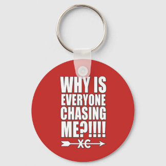 Cross Country Runner Key Chain Geschenk Schlüsselanhänger