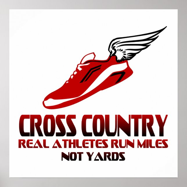 Cross Country Running Poster (Vorne)