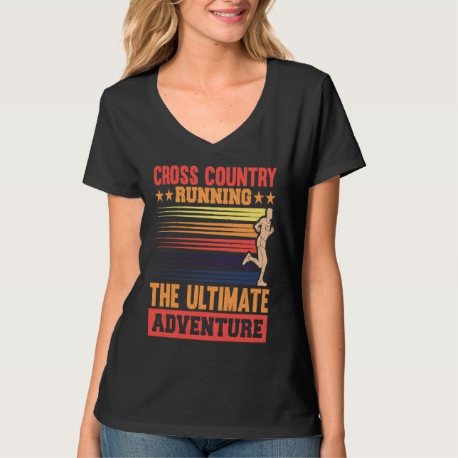 Cross Country running, the ultimate adventure T-Shirt (Vorderseite)