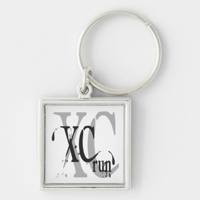 Cross Country Running XC Schlüsselanhänger (Vorne)
