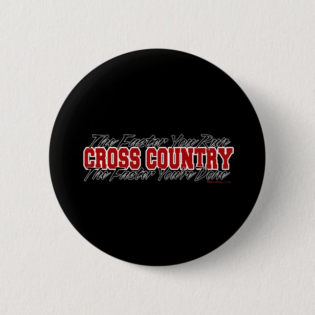 Cross Country - schneller laufen Sie Button (Vorderseite)