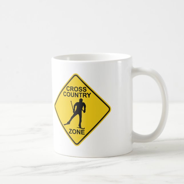 Cross Country Ski Zone Tasse (Rechts)