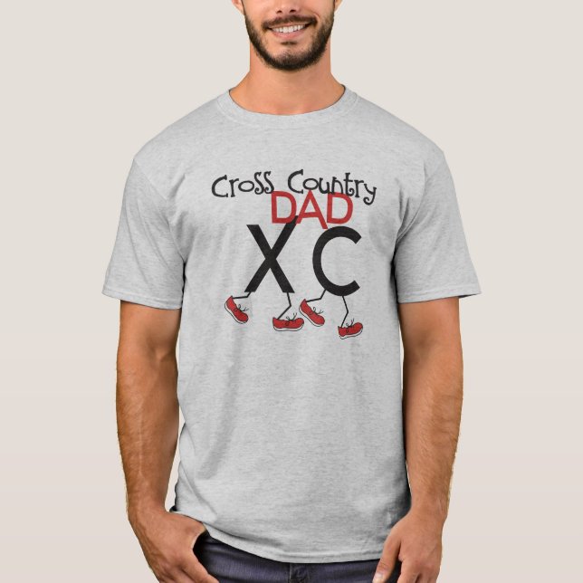 Cross Country Vater - XC Runner Pater T-Shirt (Vorderseite)