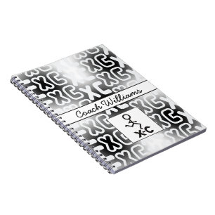 Cross Country XC Coach Notebook Notizblock