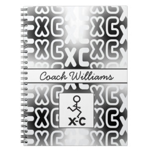 Cross Country XC Coach Notebook Notizblock