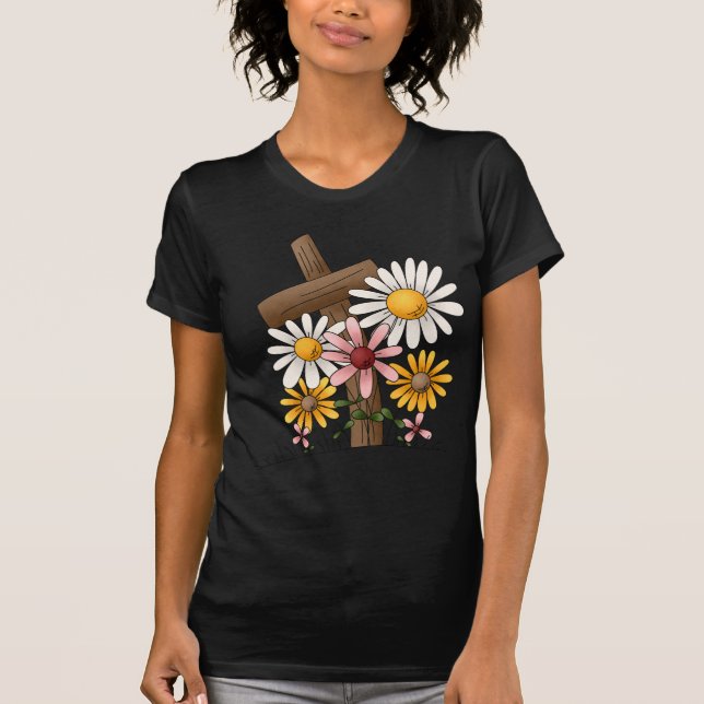 Cross Daisy Shirt (Vorderseite)