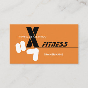 Cross-Fitness/Personal Trainer Visitenkarte