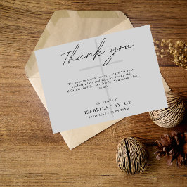 Cross katholische Beerdigung Gedenkstätte Grau Vie Karte