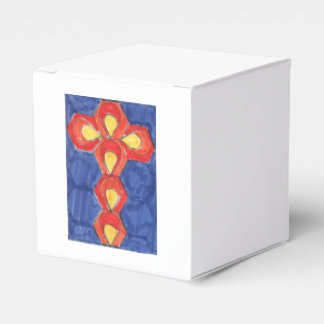 Cross Motif Cube Geschenkboxen Geschenkschachtel