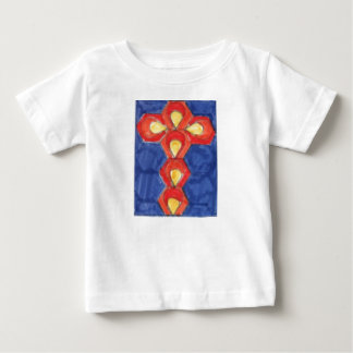 Cross Motif Kleinkinder Romper Anzug Baby T-shirt