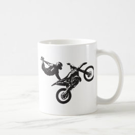 Cross-Motorrad 2 Kaffeetasse