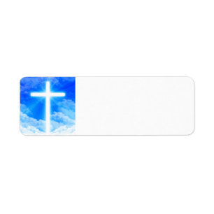 Cross of Light Jesus Christ Customizable Christian