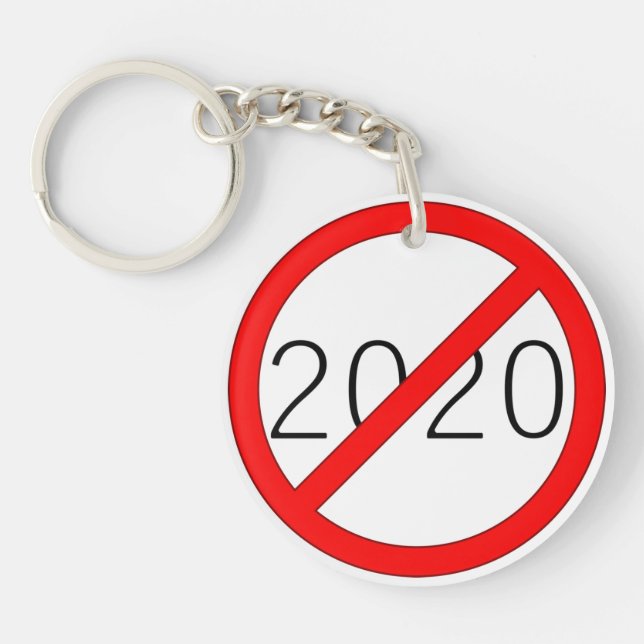 "Cross-Out 2020" Schlüsselanhänger (Vorderseite)