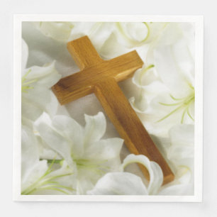 Cross Paper Napkins Serviette