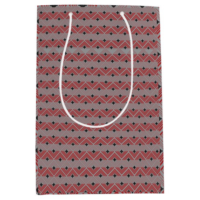 Cross Pendant pattern Mittlere Geschenktüte (Vorderseite)